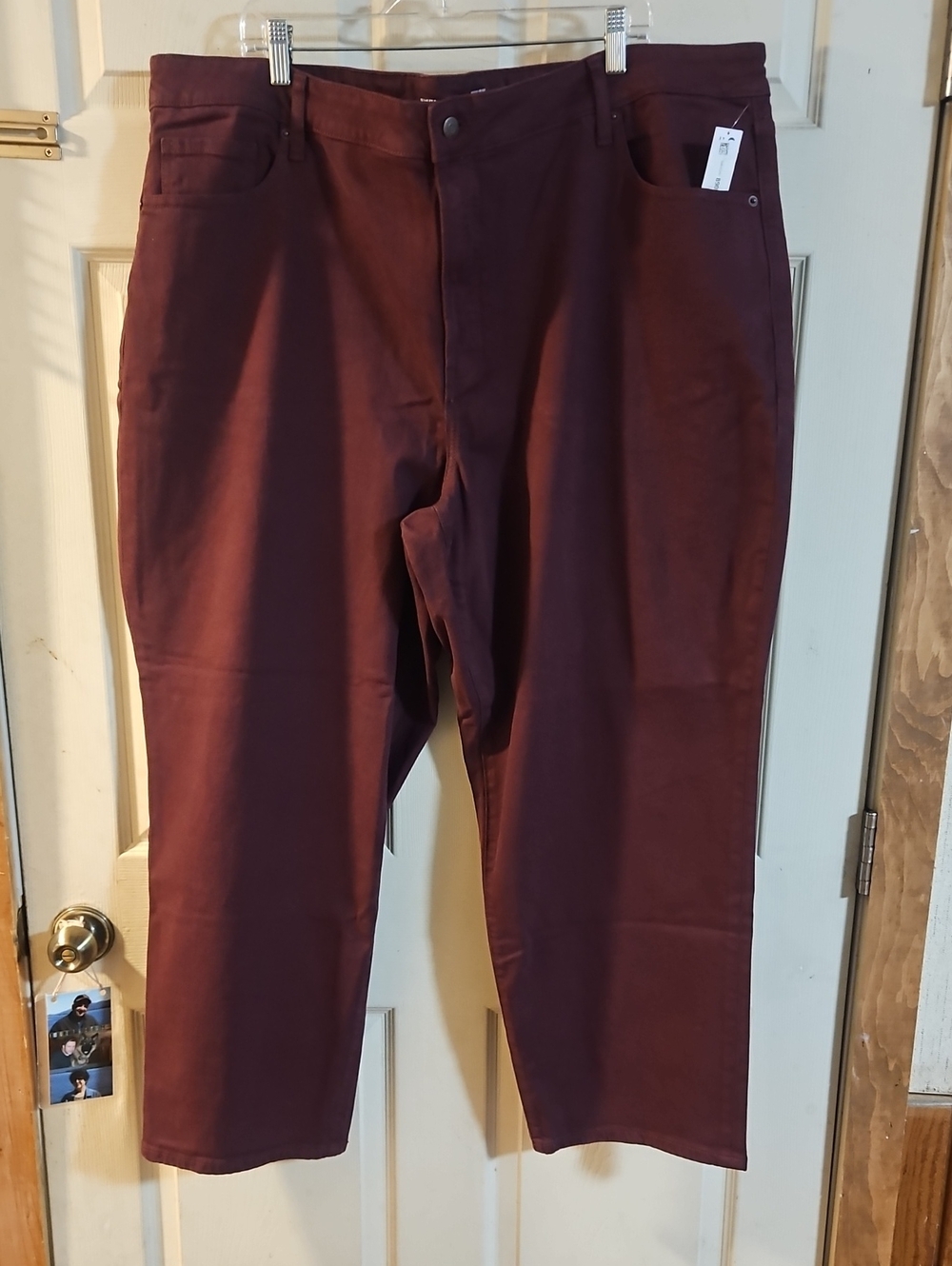 OLD NAVY HIGH RISE OG LOOSE JEANS: RAISIN ARIZONA: NEW WITH TAGS: SIZE 26